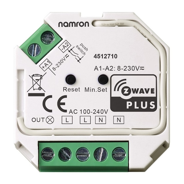 Namron Z-Wave dimmer 400W