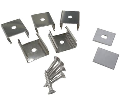 Tilbehørssett til aluminiumsprofil 1612