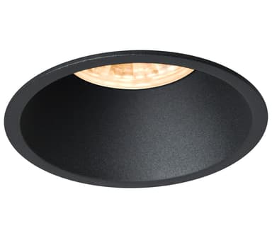 Alfa Soft Trimless Downlight Warmdim 10W matt sort