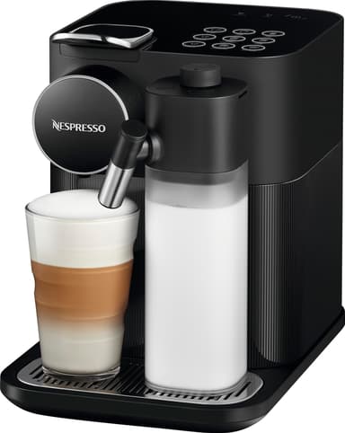 NESPRESSO® Gran Lattissima kaffemaskin fra DeLonghi, Sort