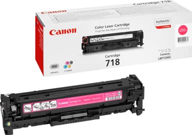 Canon 718 tonerkassett (magenta)