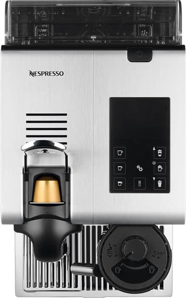 NESPRESSO® Lattissima Pro kaffemaskin fra Delonghi, Stål