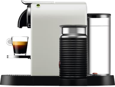 NESPRESSO® CitiZ & Milk kaffemaskin fra DeLonghi, Hvit