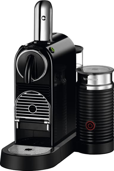 NESPRESSO® CitiZ & Milk kaffemaskin fra DeLonghi, Sort