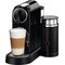 NESPRESSO® CitiZ & Milk kaffemaskin fra DeLonghi, Sort