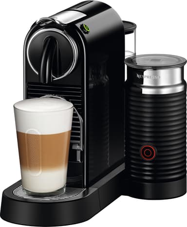 NESPRESSO® CitiZ & Milk kaffemaskin fra DeLonghi, Sort