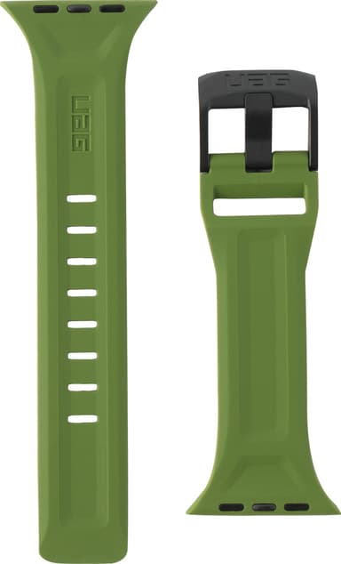 UAG Scout Apple Watch 44/42mm silikonreim (olivengrønn)