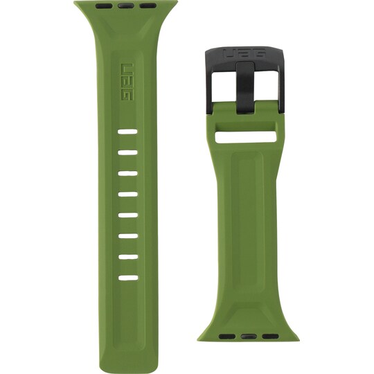 UAG Scout Apple Watch 42/44/45 mm silikonreim (olivengrønn)