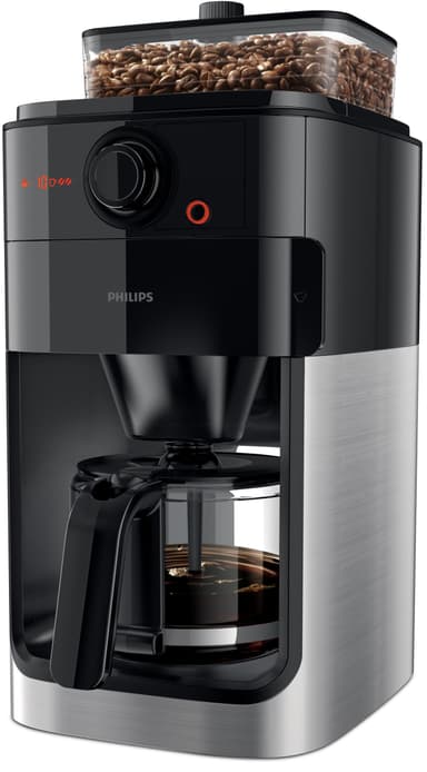 Philips Grind & Brew HD7765 kaffemaskin (sort)