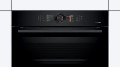 Bosch Kombi-dampovn CSG856NC1 (Carbon Black)