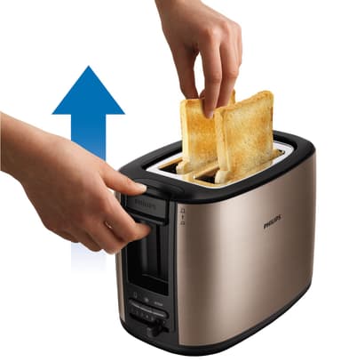 Philips brødrister HD2628 (kobber)