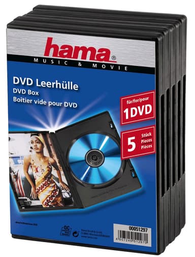 Hama DVD-etui (5 stk)