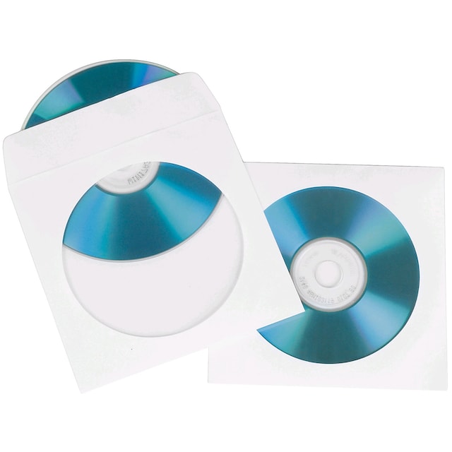 Hama papir-etui for CD/DVD, 100 stk.