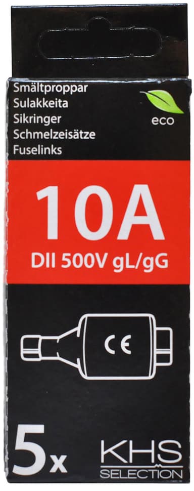 Proove sikringspatron 10 A (5 stk)
