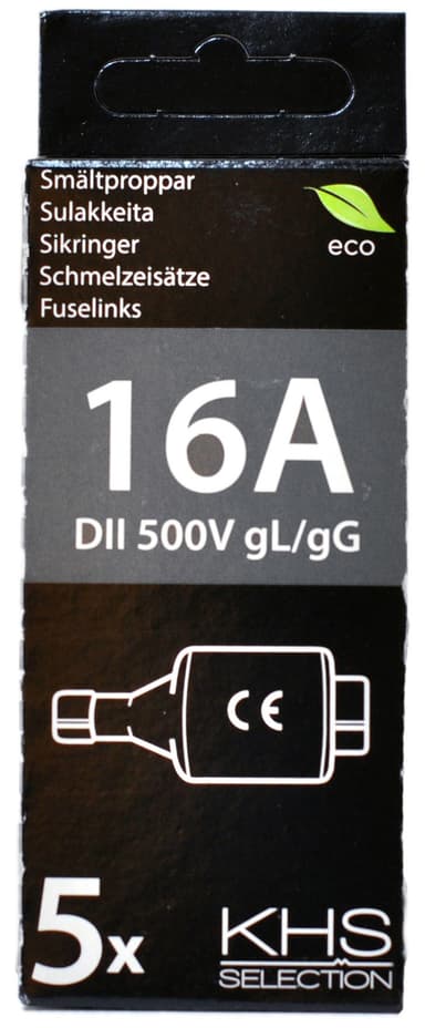 Proove sikringspatron 16 A (5 stk)