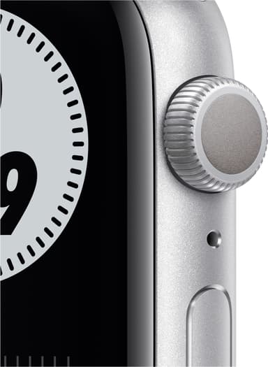 Apple Watch Nike Series 6 44mm GPS (sølv alu/platinagrå sportsreim)