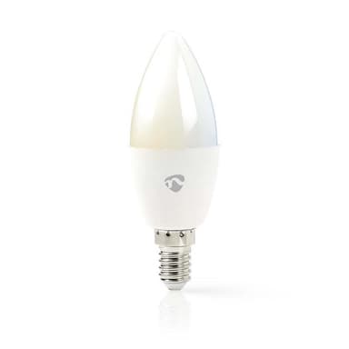WiFi-smart LED-lyspære | Varmt hvitt og kaldt hvitt | E14