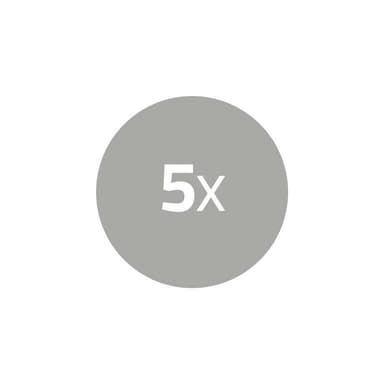 Knappecellebatterier, litium, CR1616 | 3 V | 5 deler | Blister