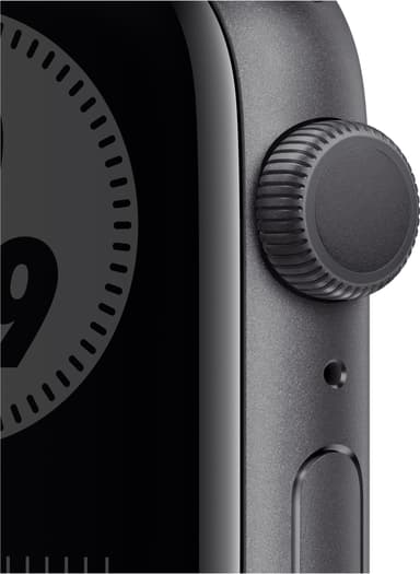 Apple Watch Nike Series 6 44mm GPS (stellargrå alu/antr. sportsreim)
