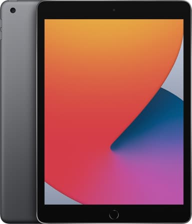 iPad 10.2" (2020) 128 GB WiFi (stellargrå)