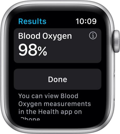 Apple Watch Nike Series 6 44mm GPS (sølv alu/platinagrå sportsreim)