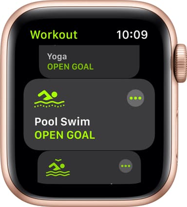 Apple Watch SE 40mm GPS (gullfarget alu/sandrosa sportsreim)