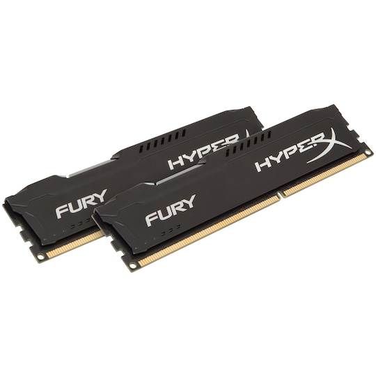HyperX Fury Black DDR3 RAM minnebrikke 8 GB