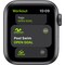 Apple Watch SE 40mm GPS+4G LTE (stellargrå alu/kullgrå sportsreim)