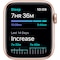 Apple Watch SE 44mm GPS+4G LTE (gullfarget alu/rosa sportsreim)