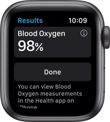 Apple Watch Series 6 40mm GPS+4G LTE (stellargrå/sort sportsreim)