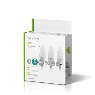 LED-Lampe, E14 | Stearinlys | 3,5 W | 250 lm