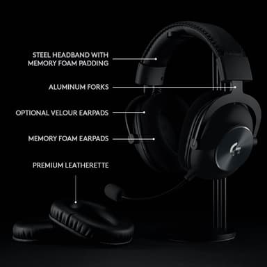 Logitech G Pro X Lightspeed trådløst gaming headset