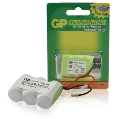 Oppladbare Ni-MH batteri 3.6 V 600 mAh 1-Blister
