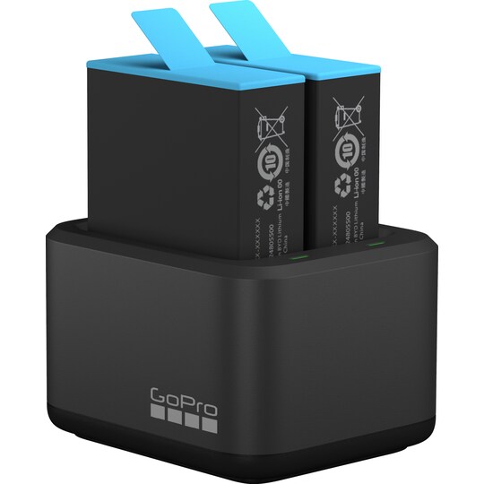GoPro Hero 9 Black dobbel batterilader