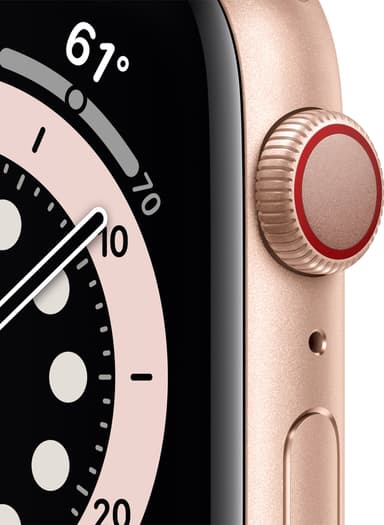 Apple Watch Series 6 44mm GPS+4G LTE (gull alu/sandrosa sportsreim)