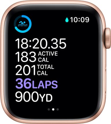 Apple Watch Series 6 44mm GPS+4G LTE (gull alu/sandrosa sportsreim)