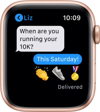 Apple Watch Series 6 44mm GPS+4G LTE (gull alu/sandrosa sportsreim)
