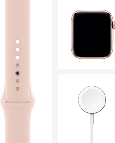 Apple Watch Series 6 44mm GPS+4G LTE (gull alu/sandrosa sportsreim)