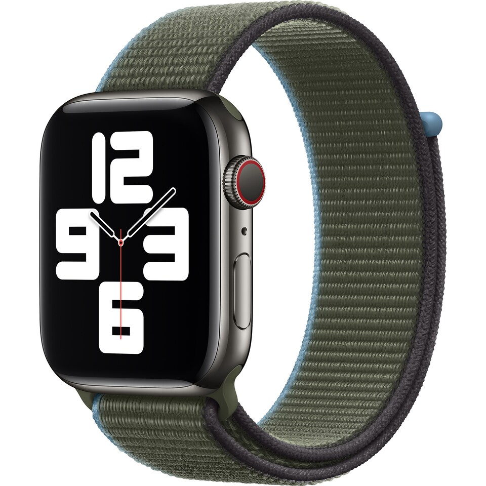 Spar 350,- på Apple 44 mm Sport Loop (invernessgrønn) (Varenr 218237) ved kjøp sammen med utvalgte Apple Watch. Førpris 14.4 499,- Kampanjeperiode 28.4 -31.5 eller så langt lageret rekker)