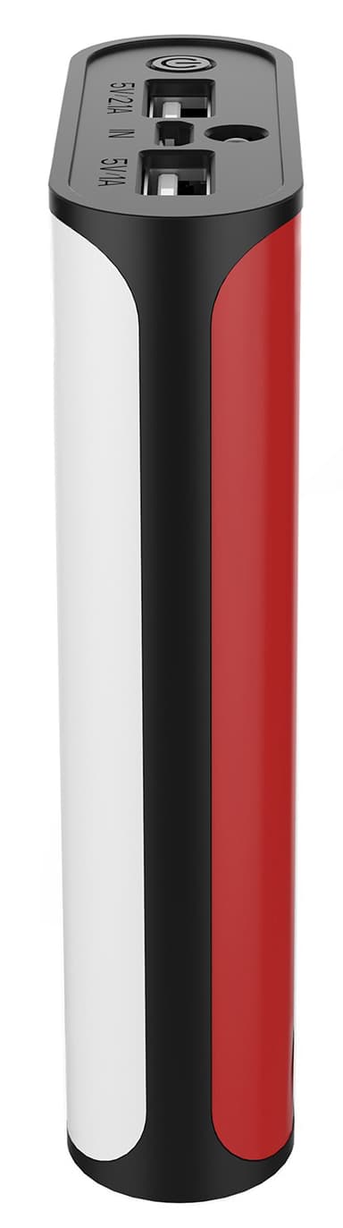 Zagg Ignition 6 powerbank (rød/sort/hvit)
