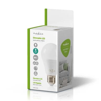 LED-Pære Som Kan Dimmes, E27 | A60 | 8,7 W | 806 lm