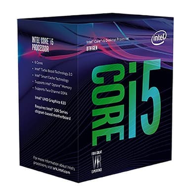 Intel Core i5-8400 prosessor (boks)