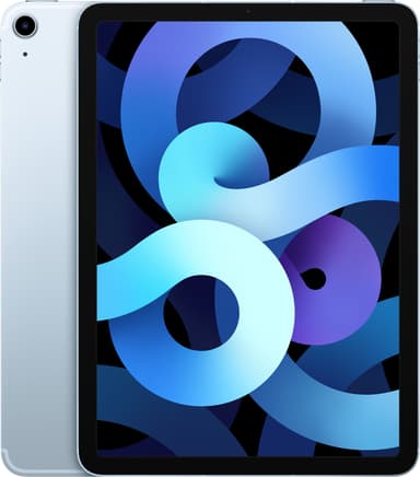iPad Air (2020) 256 GB, LTE mobildata (himmelblå)