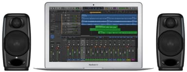 IK Multimedia iLoud Micro Monitor-høyttalere (sort)