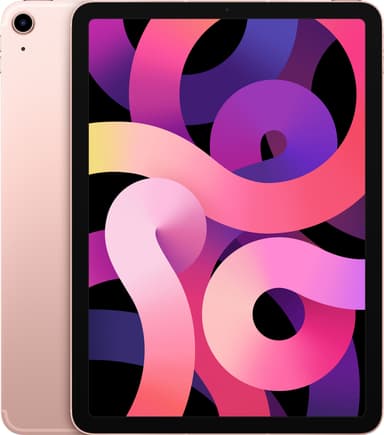 iPad Air (2020) 64 GB, LTE mobildata (rosegull)