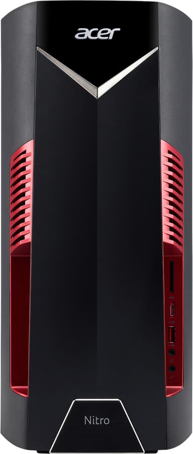 Acer Nitro N50 stasjonær gaming PC Stasjonær PC Elkjøp Acer Nitro N50 stasjonær gaming PC Stasjonær PC Elkjøp