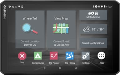 Garmin Camper 890 MT-D GPS til campingbil