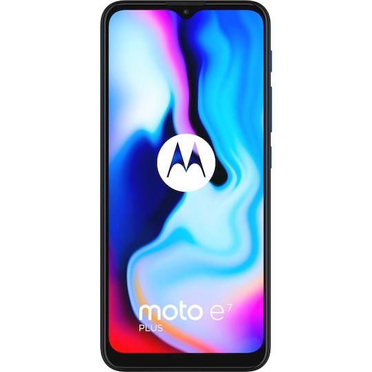Motorola Moto E7 Plus smartphone (Misty Blue)