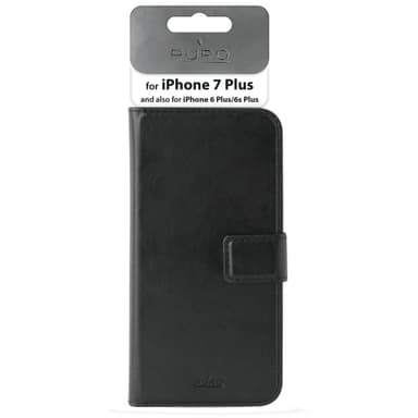 Puro Milano etui iPhone 7 Plus (sort)