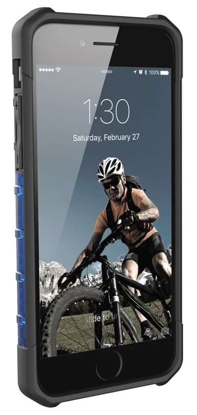 UAG iPhone 7/6S mobildeksel (blå/transparent)